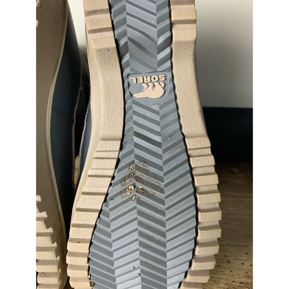 Sorel Boots Womens Size 7 Tivoli II Gray Suede Faux Fur Waterproof Snow - Picture 8 of 13